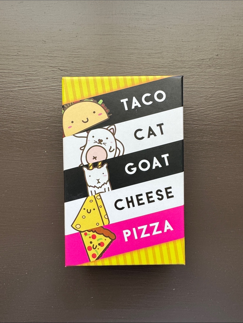 Taco Cat Goat Cheese Pizza Card Game